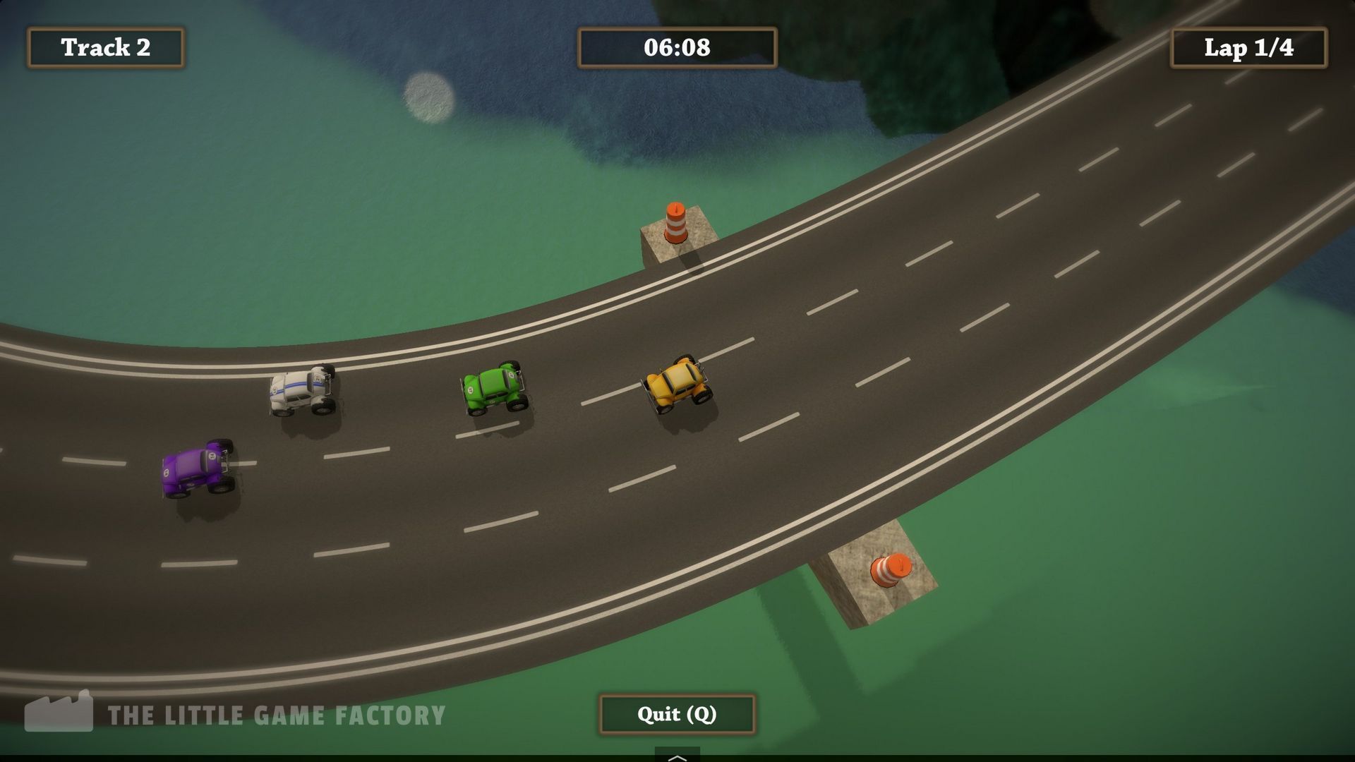 Rough Road Rider Ingame Screenshot 1 | Unity WebGL game | Play WebGL games on thelittlegamefactory.com and supergoodgames.com