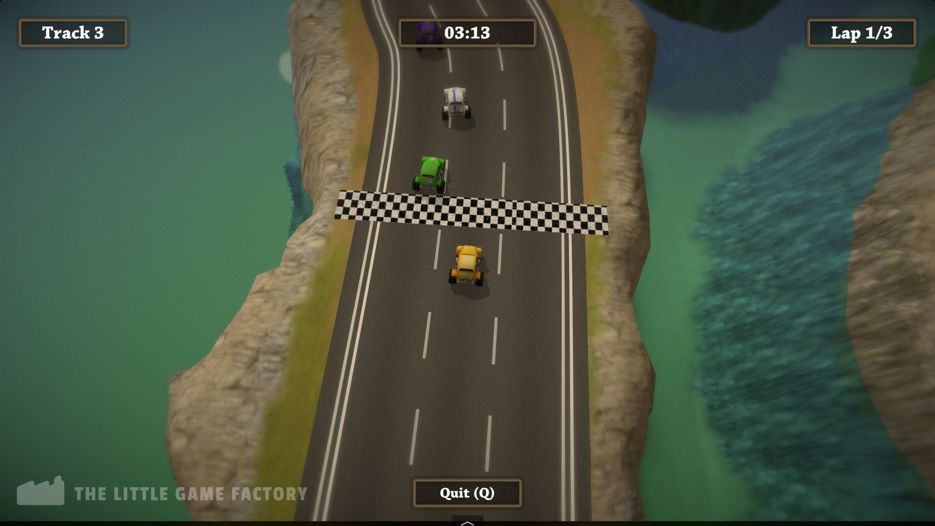 Rough Road Rider Ingame Screenshot 2 | Unity WebGL game | Play WebGL games on thelittlegamefactory.com and supergoodgames.com